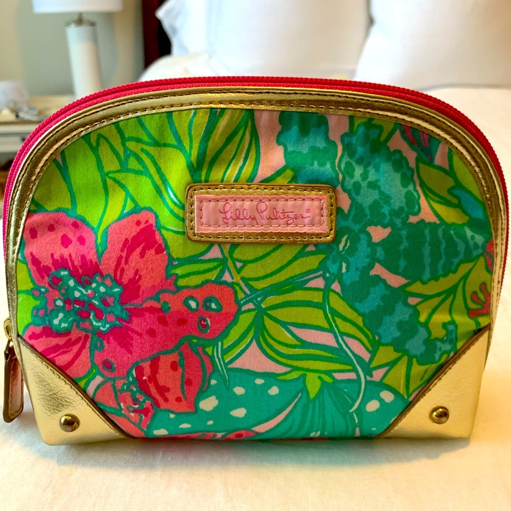Lilly Pulitzer makeup bag